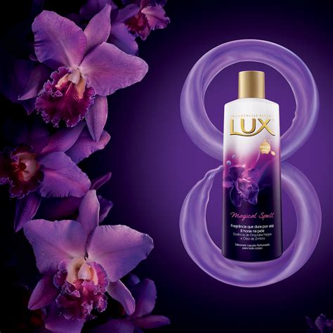 Immerse yourself in luxury with Lux bewitching spell body wash